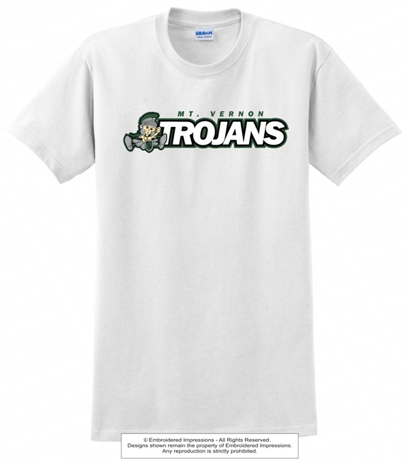 Mt. Vernon Trojans Cotton Tee