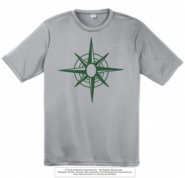 Mt. Vernon Exploratory Logo PosiCharge Tee