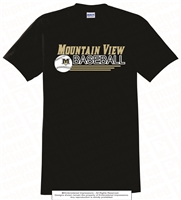 Mountain View Baseball Cotton Tee