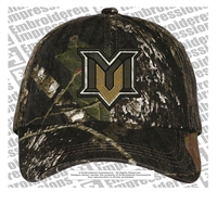 Mountain View Camouflage Garment-Washed Cap