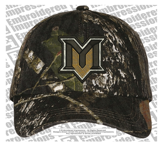 Mountain View Camouflage Garment-Washed Cap