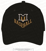 Mountain View Baseball Soft Brushed Canvas Cap