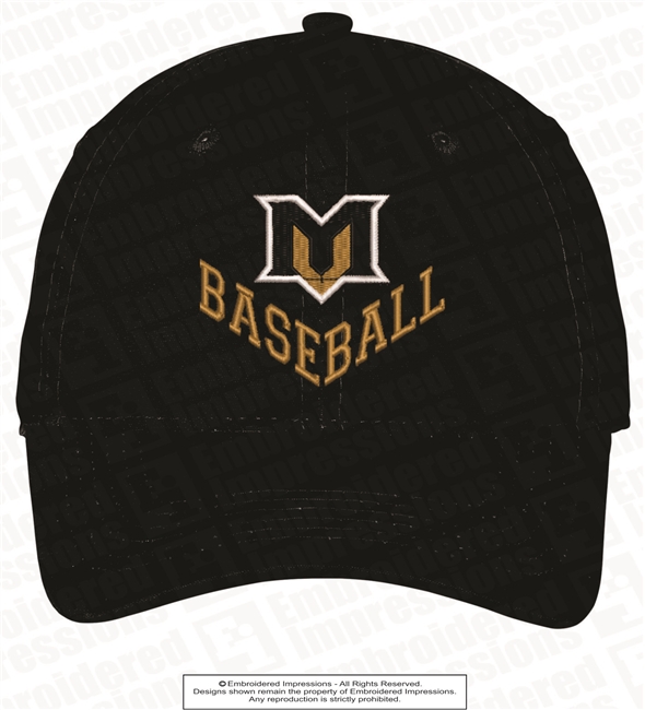 Mountain View Baseball Soft Brushed Canvas Cap