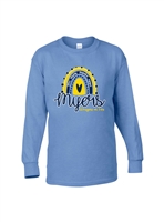 Myers Elementary Long Sleeve Carolina Blue Tee