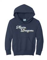 Myers Elementary Navy Dragon Hoodie