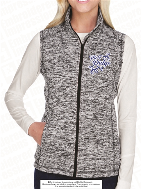 Ladies Cosmic Fleece Vest