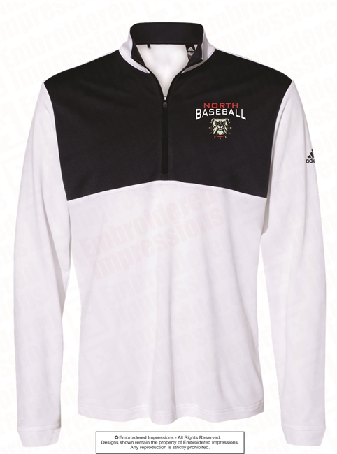 Embroidered Bulldogs Logo North Baseball Adidas Pullover