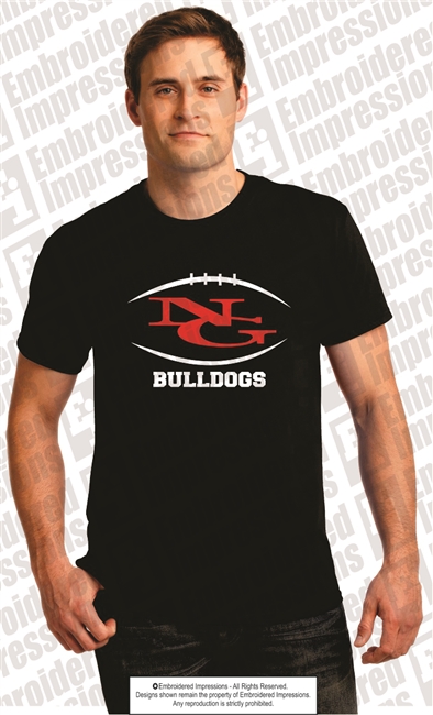 NG Bulldogs Football Tee