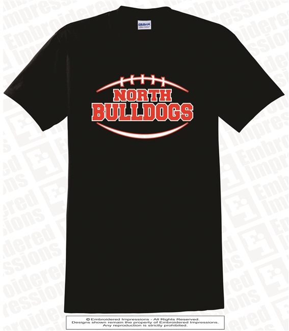 North Bulldogs Football Tee