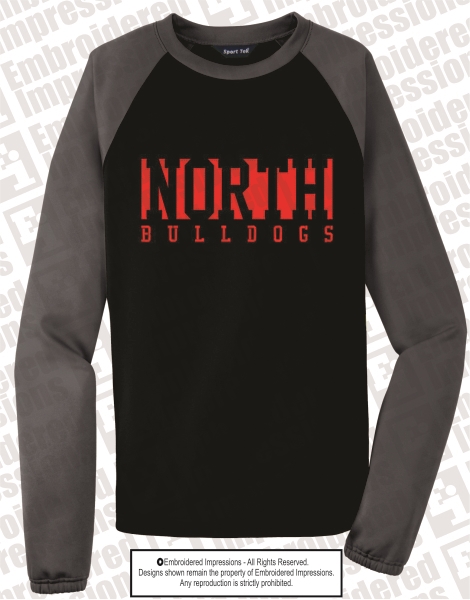 North Gwinnett Bulldogs Knockout Fleece Crewneck