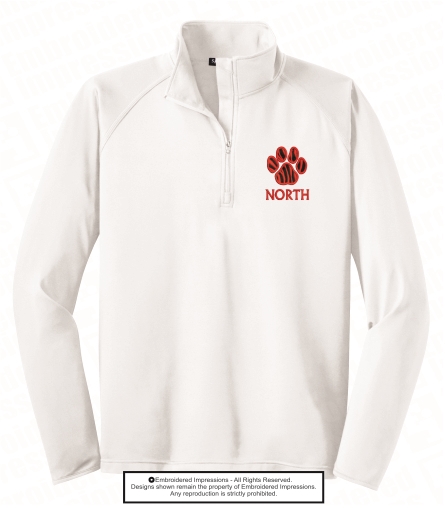 North Gwinnett Paw Wicking 1/4 Zip Jacket