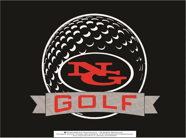 North Gwinnett Golf Car Sticker