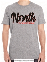 Embedded Horse Head NORTH Cotton Tee