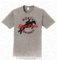 Full Color North Gwinnett Equestrian Cotton Tee