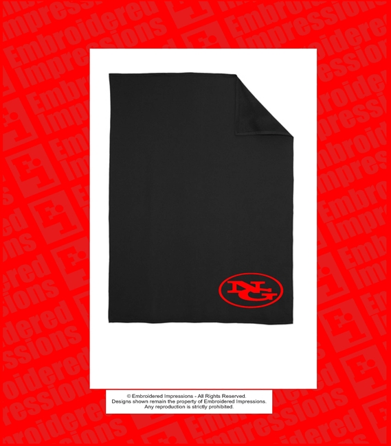 North Gwinnett Football Embroidered Blanket