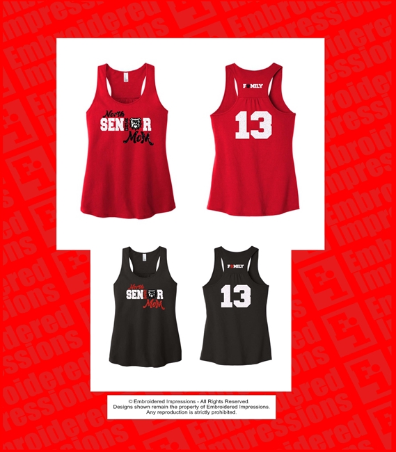 North Gwinnett Senior Football Mom Tank