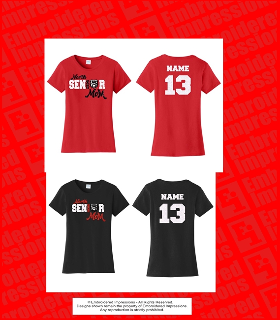 North Gwinnett Senior Football Mom Tee