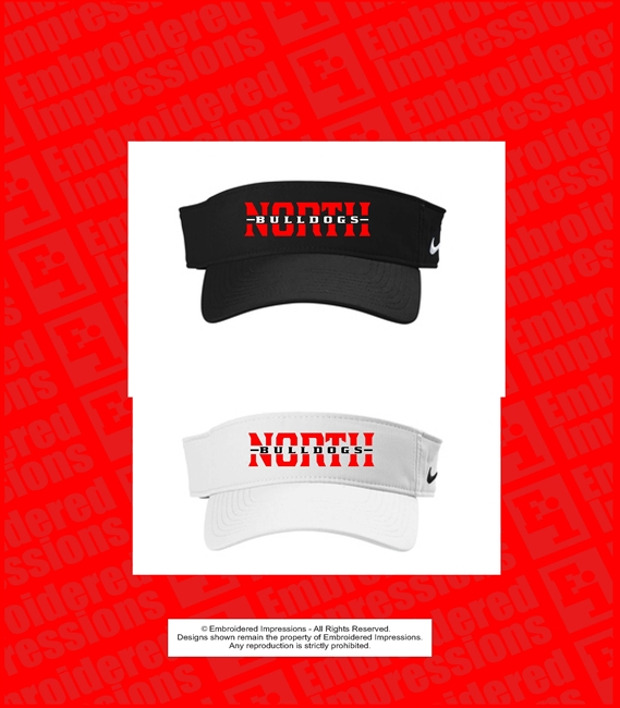 North Gwinnett Bulldogs Nike Dri-Fit Visor
