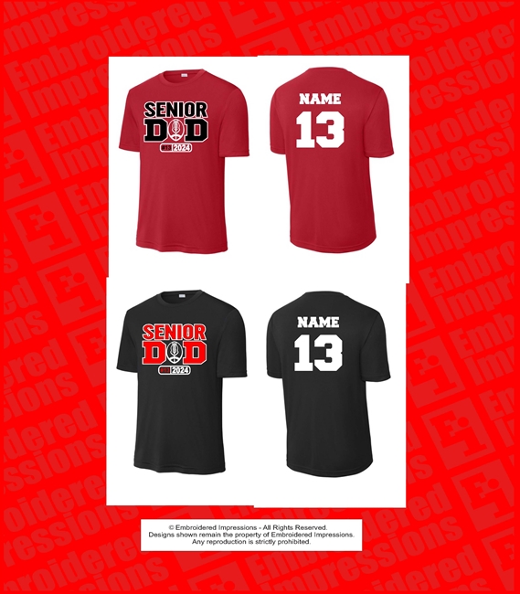 North Gwinnett Senior Dad Dri-Fit Tee
