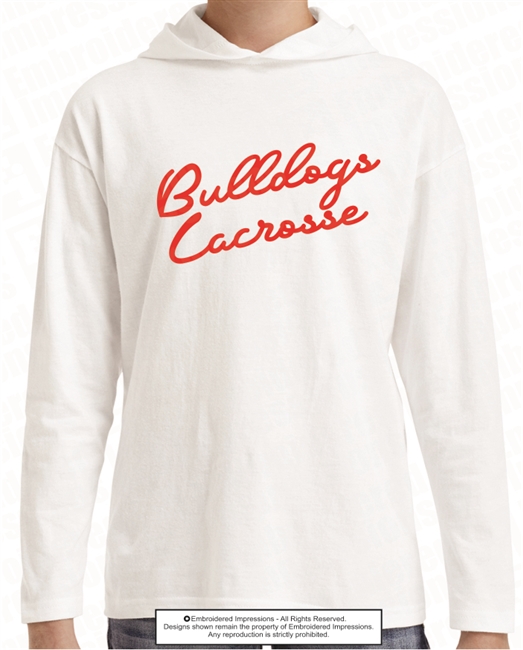 Bulldogs Lacrosse Lightweight Hoodie