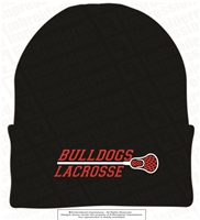 Bulldogs Lacrosse Port & Company Knit Beanie