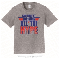All The Hype Tee in Athletic Heather