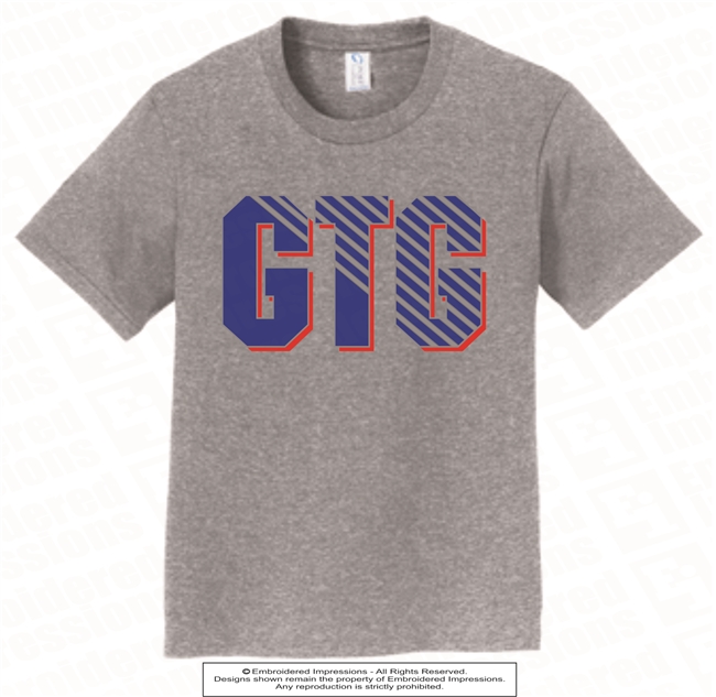 GTG Cotton Tee in Athletic Heather