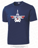 Top Gunz Dri-Fit Tee in Royal Blue