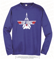 Top Gunz Dri-Fit Long Sleeves in Royal Blue