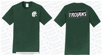 Double Sided North Hall Middle Trojans Tee