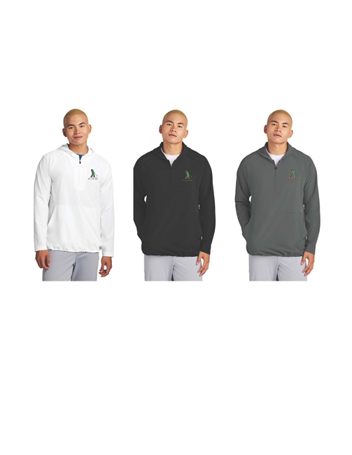 No Slice Crew Half Zip Hooded Jacket