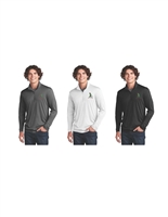 No Slice Crew Half Zip Pullover