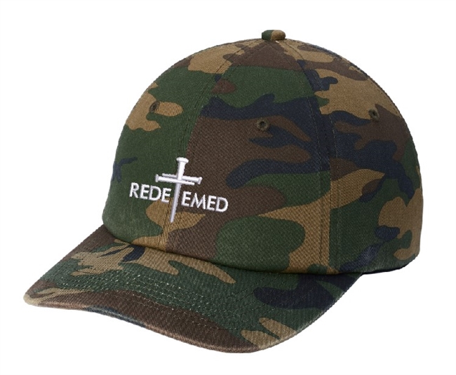 Redeemed Camo Cap