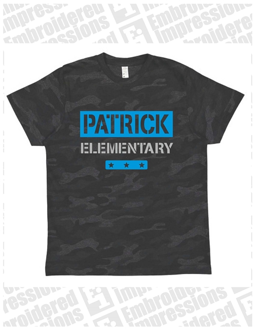 Patrick Elementary Camo Tee