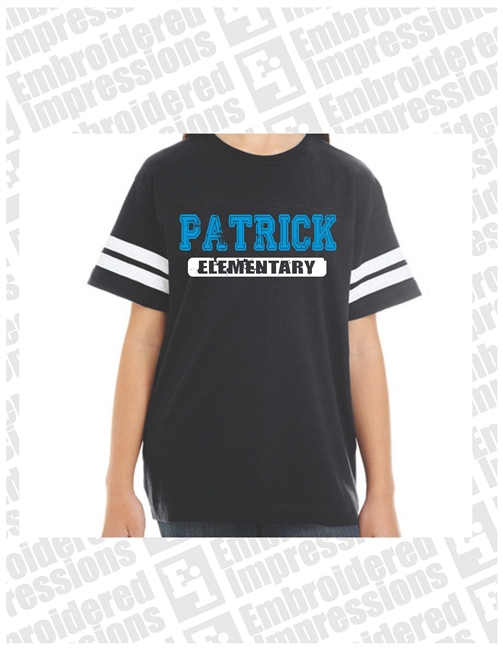 Patrick Elementary Black Sports Tee