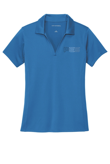 Women's Patrick Elementary Sapphire Embroidered Polo