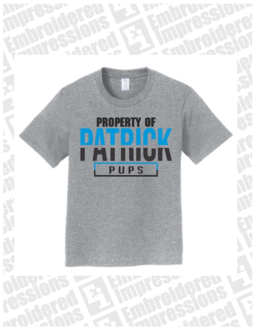 Property of Patrick Pups Tee