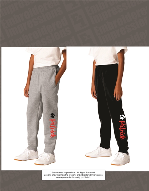 Patrick Paw Fleece Joggers