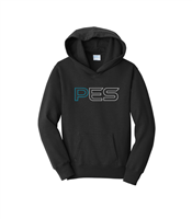 Patrick Elementary Printed Logo Black Hoodie