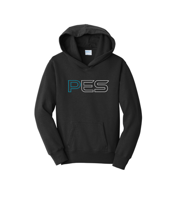 Patrick Elementary Printed Logo Black Hoodie