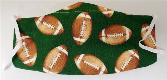 Football Face Mask-Filter Pocket-Nose Clip