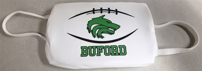 Buford Football Three Ply Polyester Face Mask