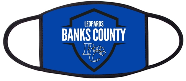 Banks County Leopards Three Ply Mask