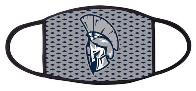 West Hall Spartans Logo Three Ply Mask