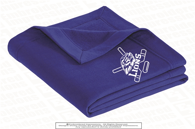 Lions Hockey Stadium Blanket