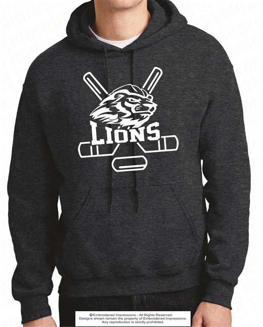 Crossed Hockey Sticks Hoodie