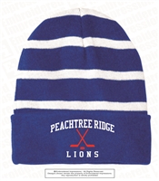 Peachtree Ridge Crossed Hockey Sticks Beanie