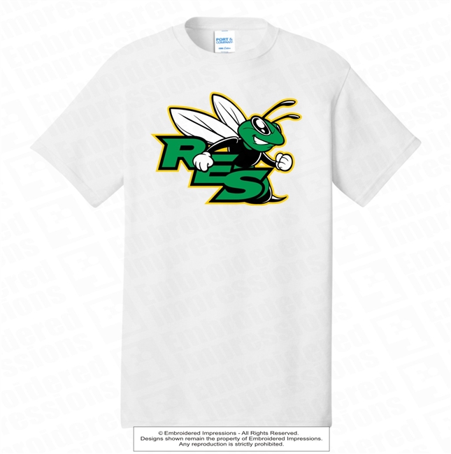 RES Hornets Logo Cotton Tee