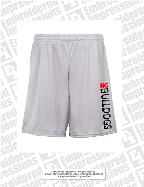 BULLDOGS Shorts in Silver