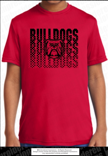 Bulldogs Dr-Fit Polyester Tee